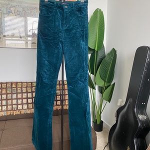 J Brand velvet pants